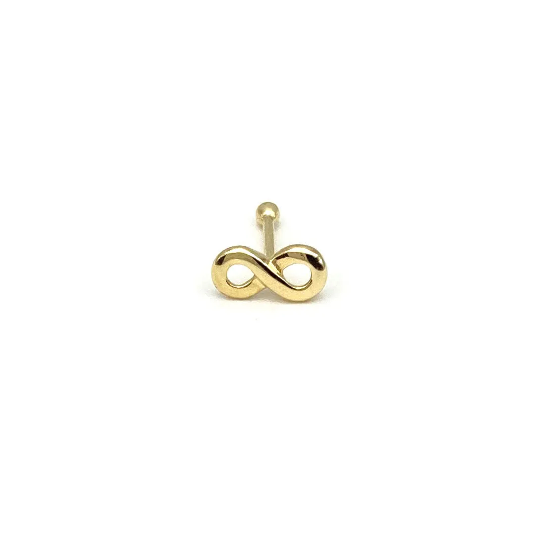 14k Infinity Nose Bone