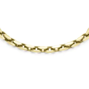 14k Yellow or White Gold Handmade Fashion Link Bracelet 7" - 9" 4.3mm