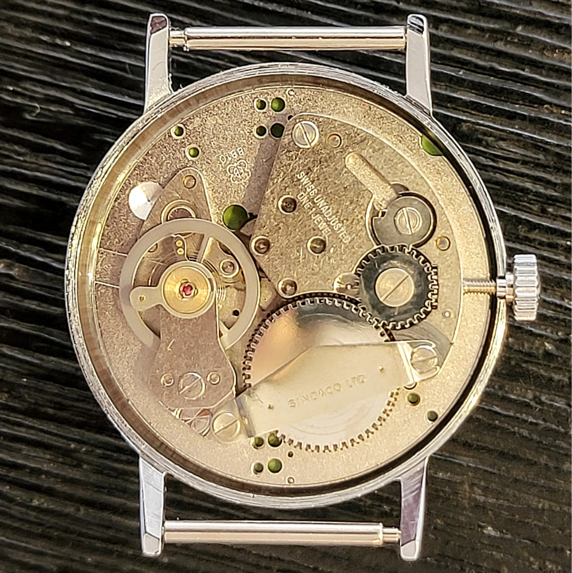 1970's RITZ Crackers Advertising Watch Cal. EB 8810 SWISS Made