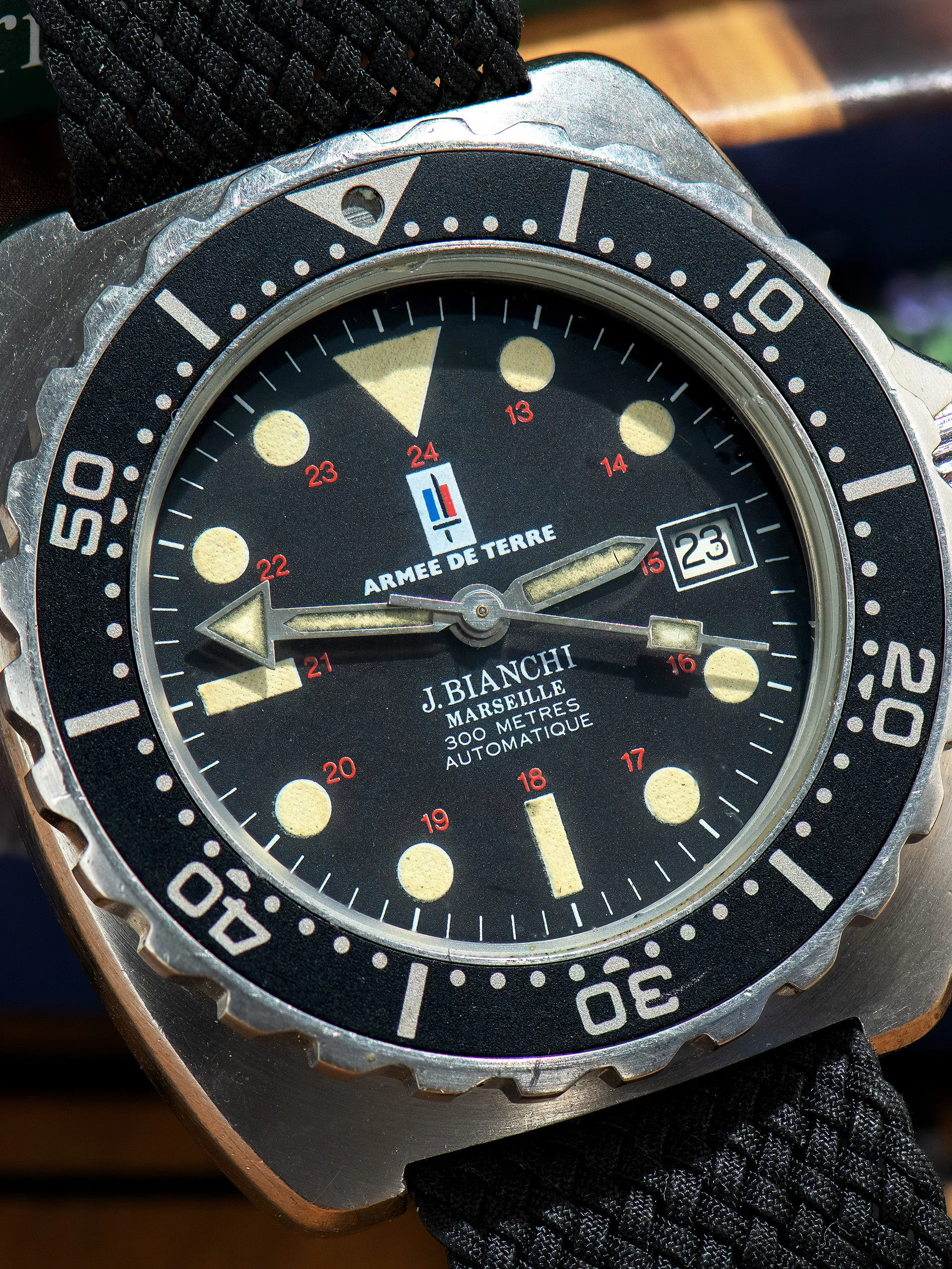 1994 J. Bianchi “Armée de Terre” French Military Recon Dive Watch