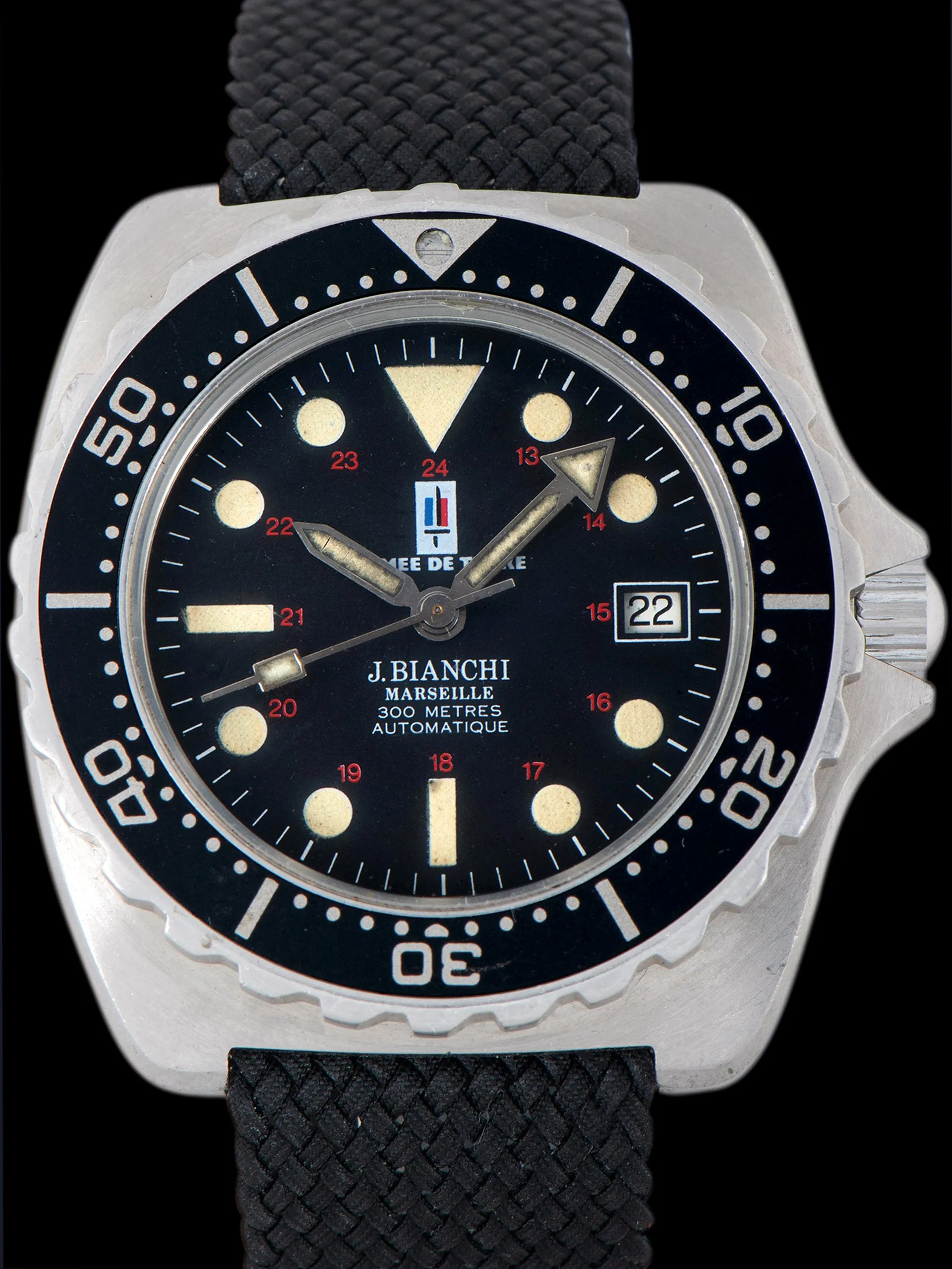 1994 J. Bianchi “Armée de Terre” French Military Recon Dive Watch