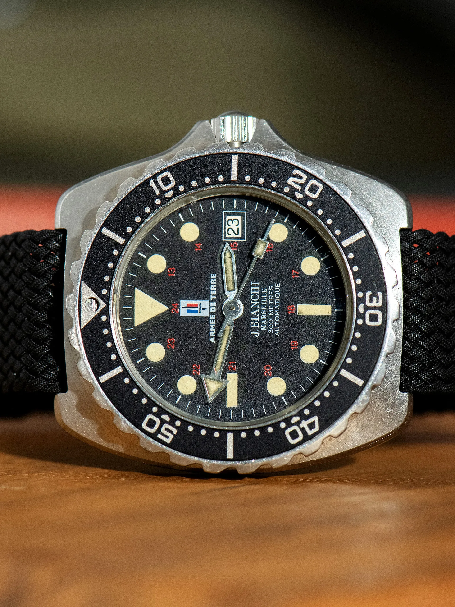 1994 J. Bianchi “Armée de Terre” French Military Recon Dive Watch