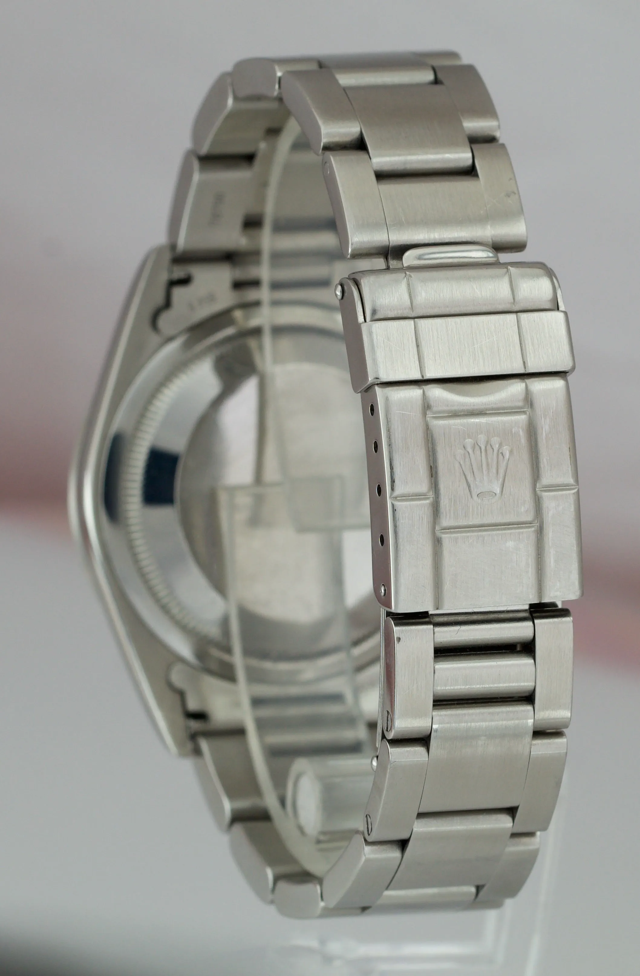 1998 Rolex Explorer I Black 36mm 14270 U TRITINOVA Stainless Steel Oyster Watch