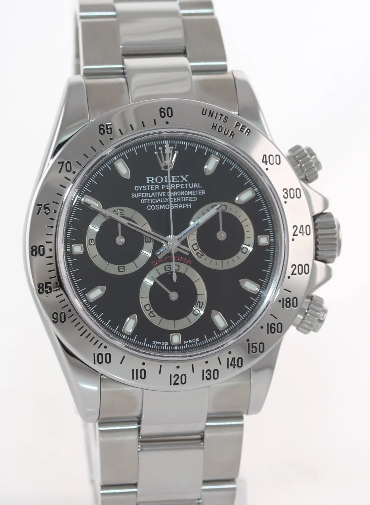 2013 RSC PAPERS Rolex Daytona 116520 Black Chrono Steel Watch Box DISCONTINUED