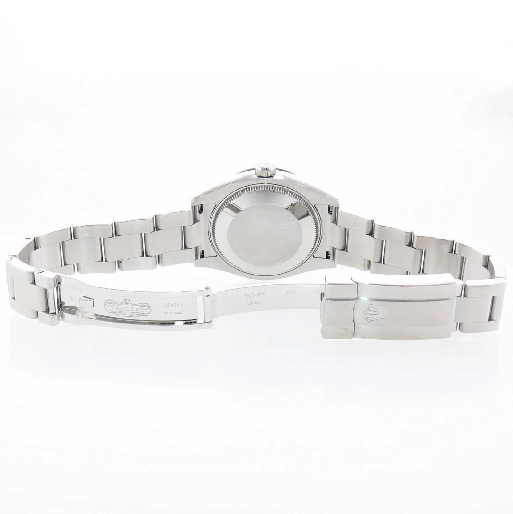 2016 Rolex Oyster Perpetual Steel Ladies 31mm Red Grape 177200 Watch Box