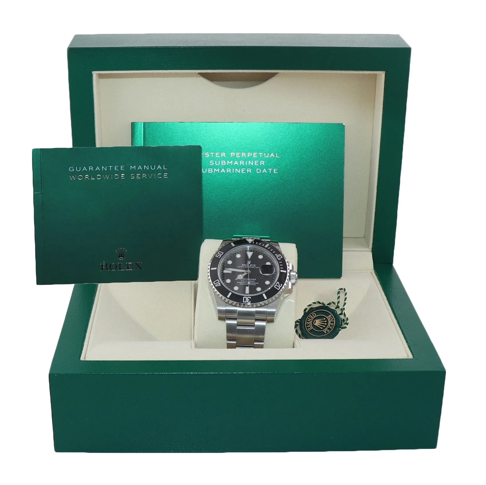 2018 MINT Rolex Submariner Date 116610 Steel Black Ceramic Bezel 40mm Watch Box
