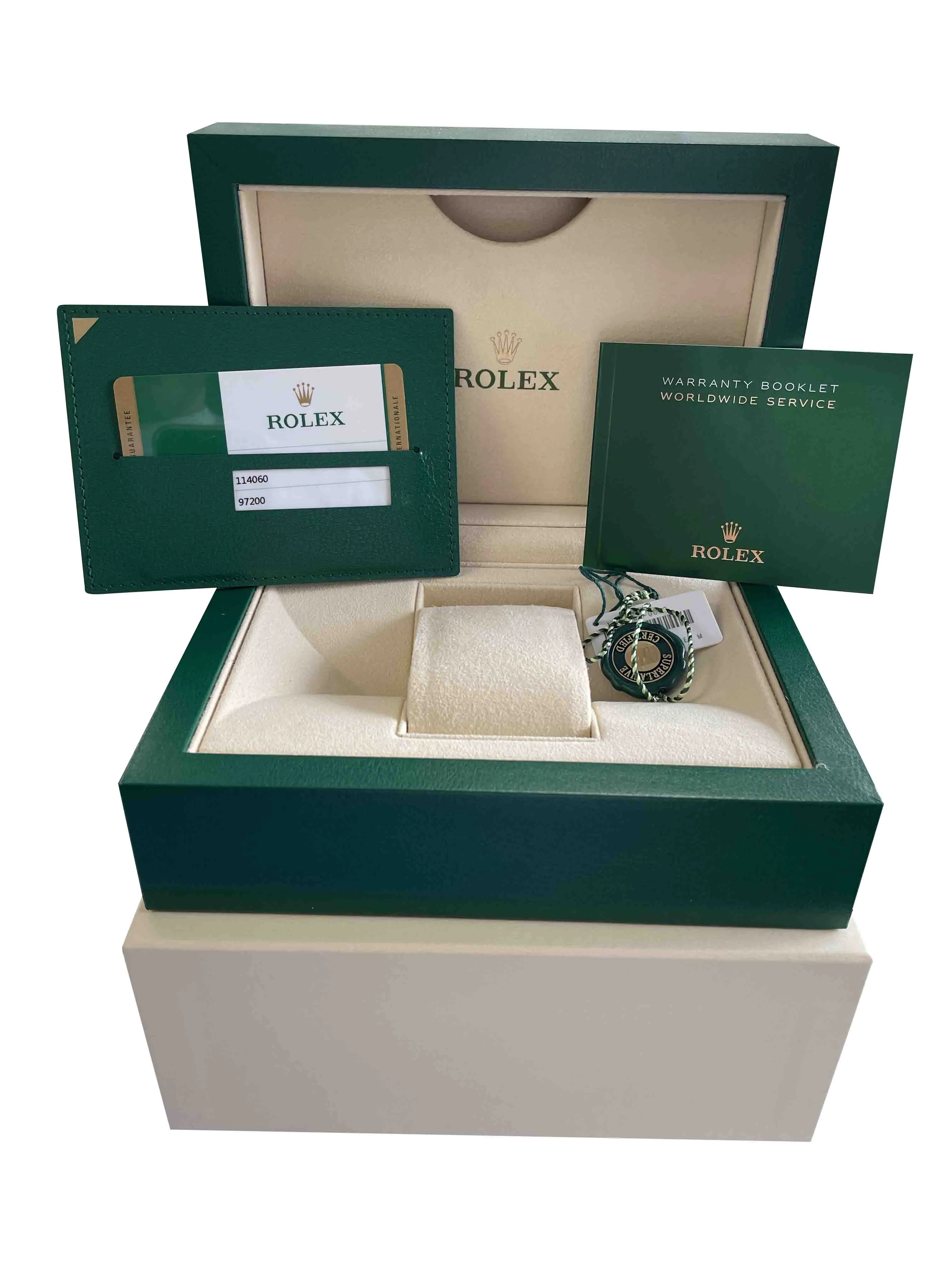 2020 NOS Rolex Submariner No-Date Stainless Steel Dive Ceramic 40mm Watch 114060
