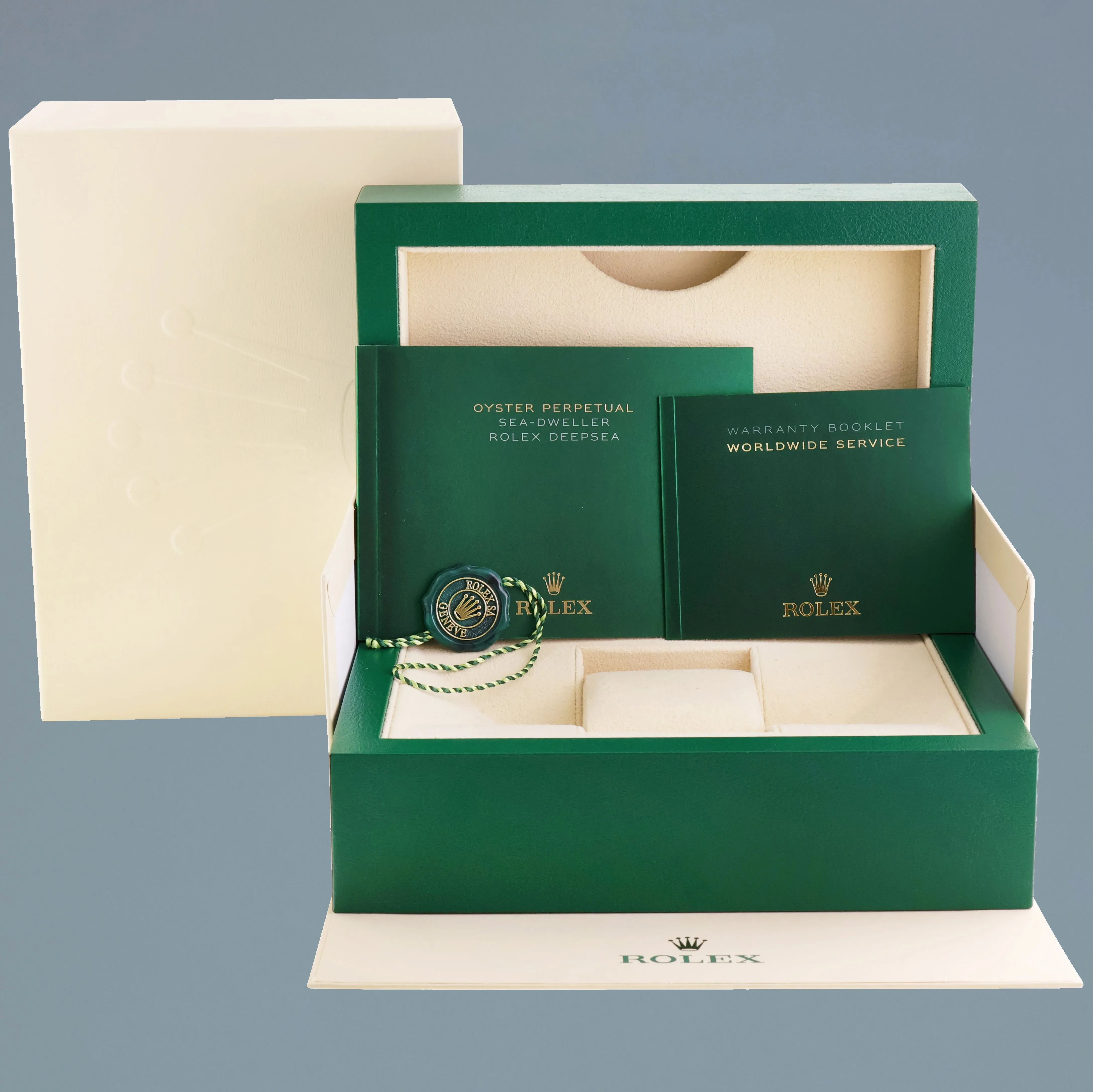 2022 MINT Rolex Dweller Deepsea James Cameron Blue Black 126660 44mm Watch Box