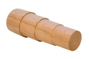 8" Round Wooden Stepped Bracelet Mandrel