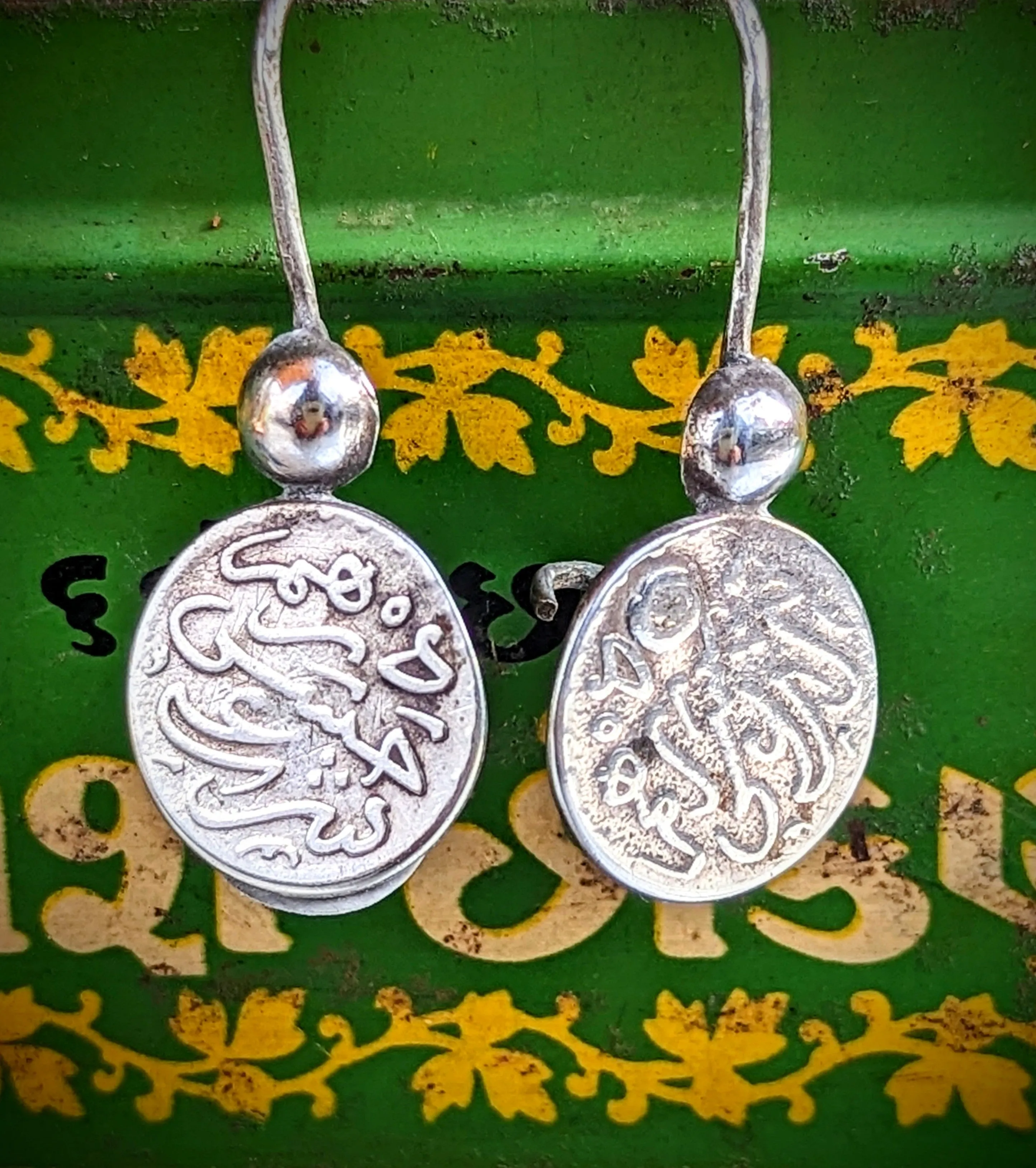 Amazigh coin earrings
