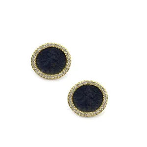 Ancient Coin Stud Earrings