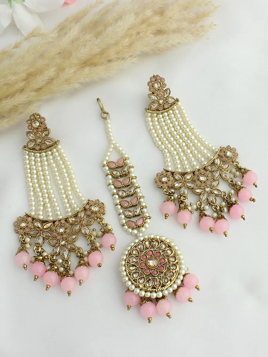 Ankita Earrings & Tikka