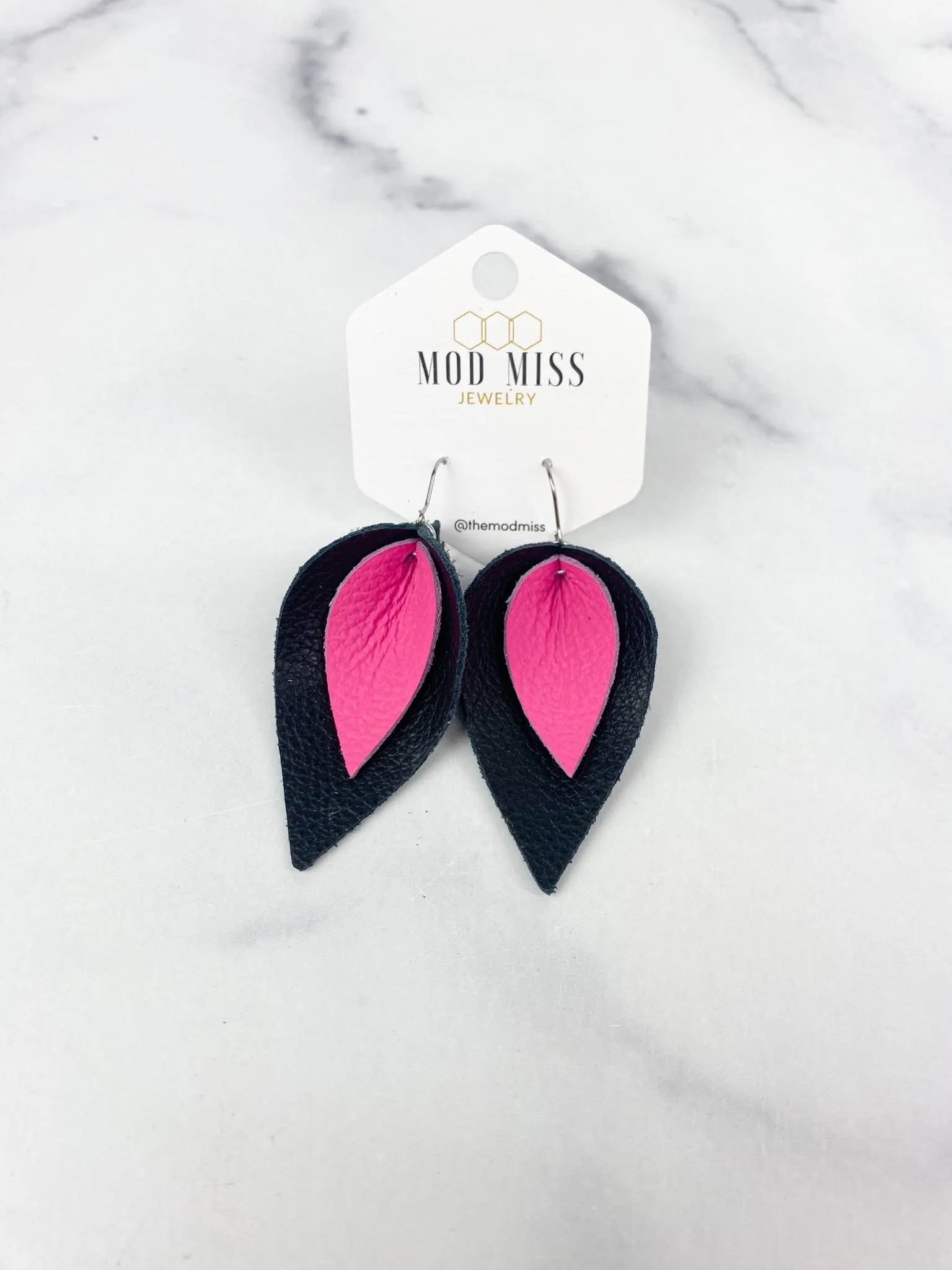 AUGUST 2024 Stacked Petal Earrings {Pre-Order:  Ships First Week of AUGUST/Please Order Separately/Orders Are NOT Split Up!}