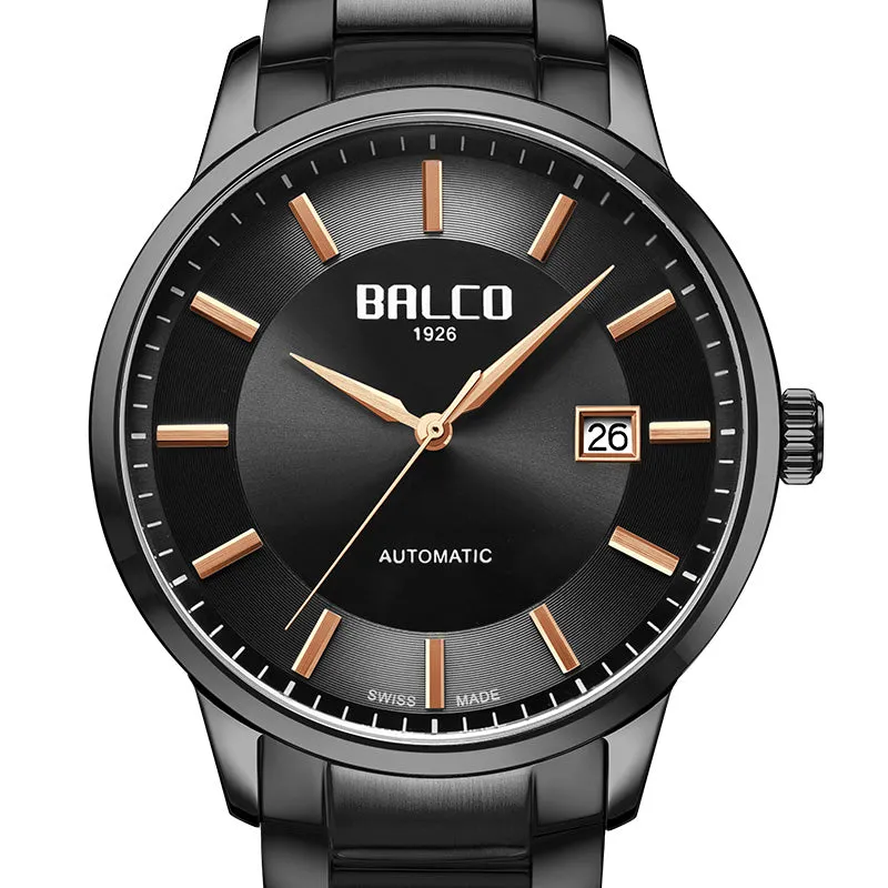 BALCO Swiss Watch For Men- Stainless Steel,Classic Style for Business Meeting