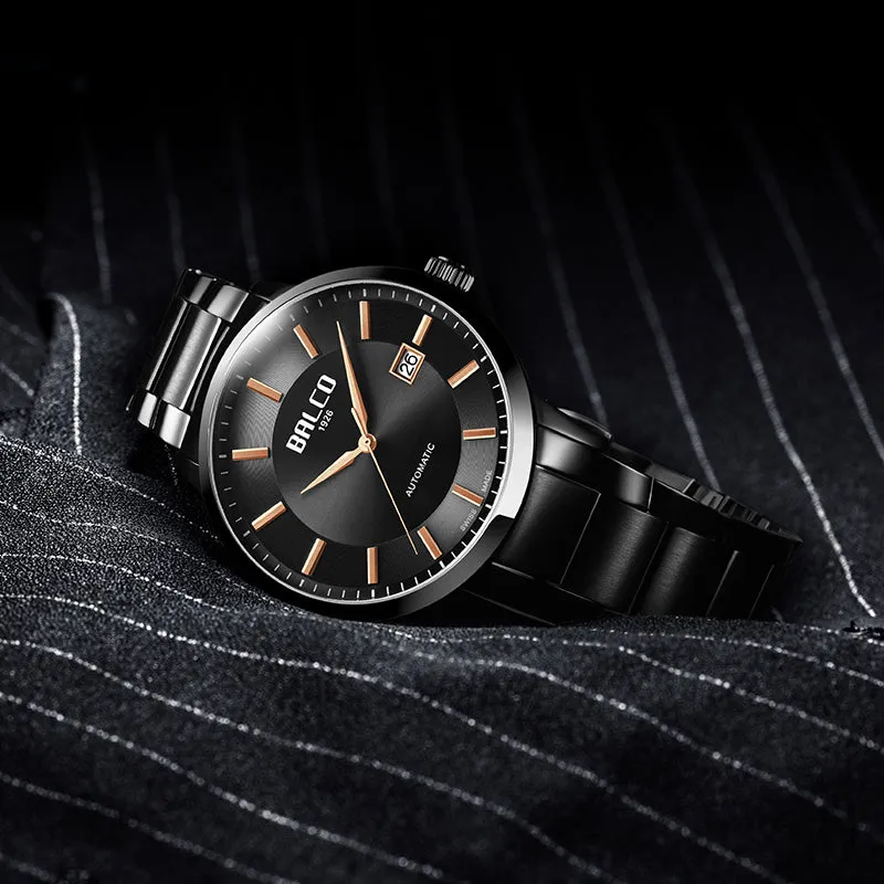 BALCO Swiss Watch For Men- Stainless Steel,Classic Style for Business Meeting