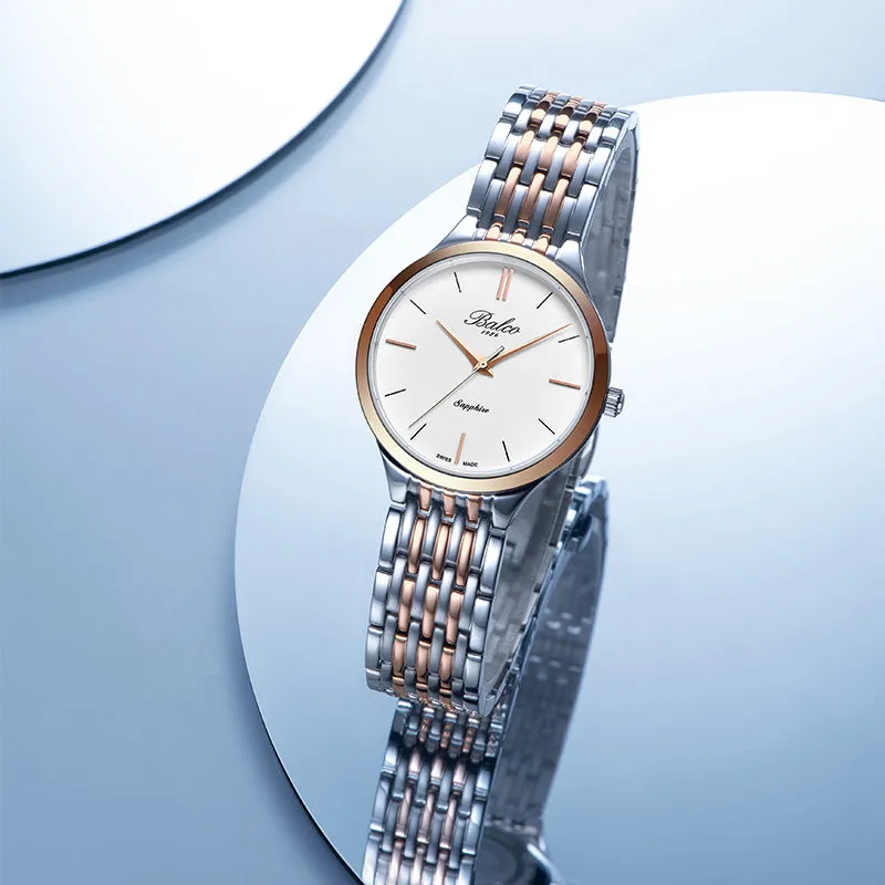 BALCO Women Quartz Wristwatch-Sapphire Glass, Fashion Watch for Everyday Wear