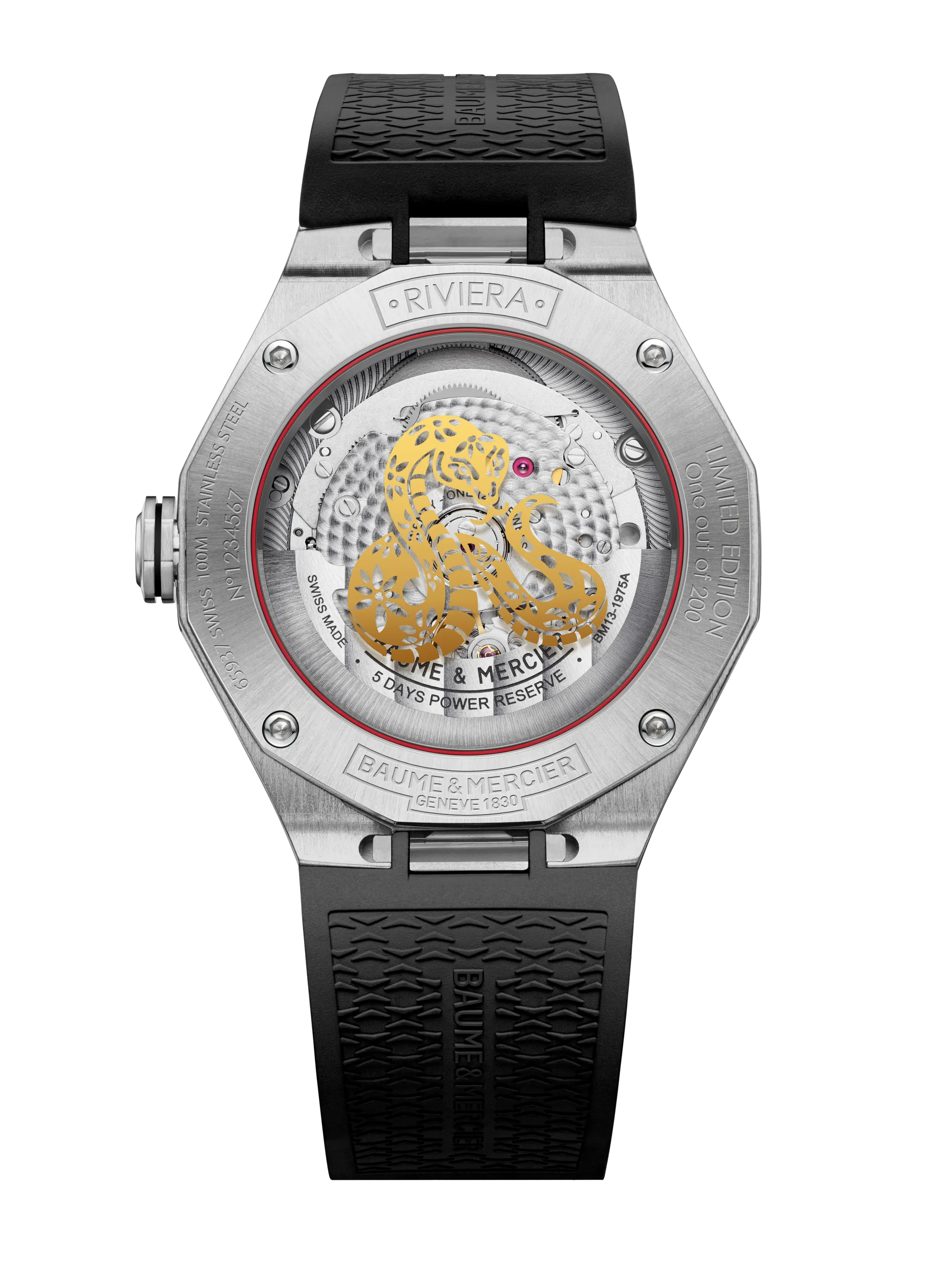 Baume & Mercier Riviera Auto 10785 Year of Snake Limited Edition