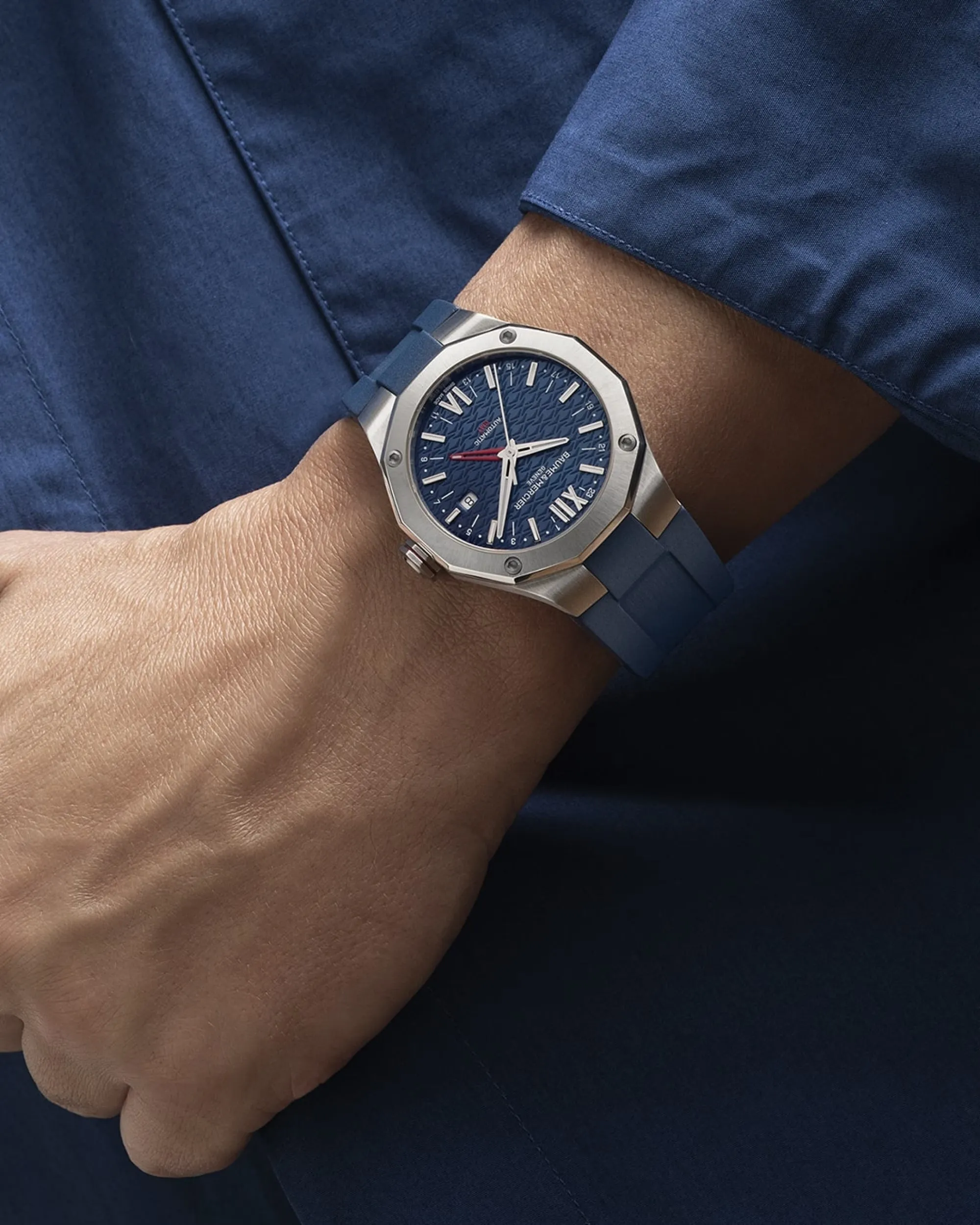 Baume & Mercier Riviera Blue Auto Riviera 10659