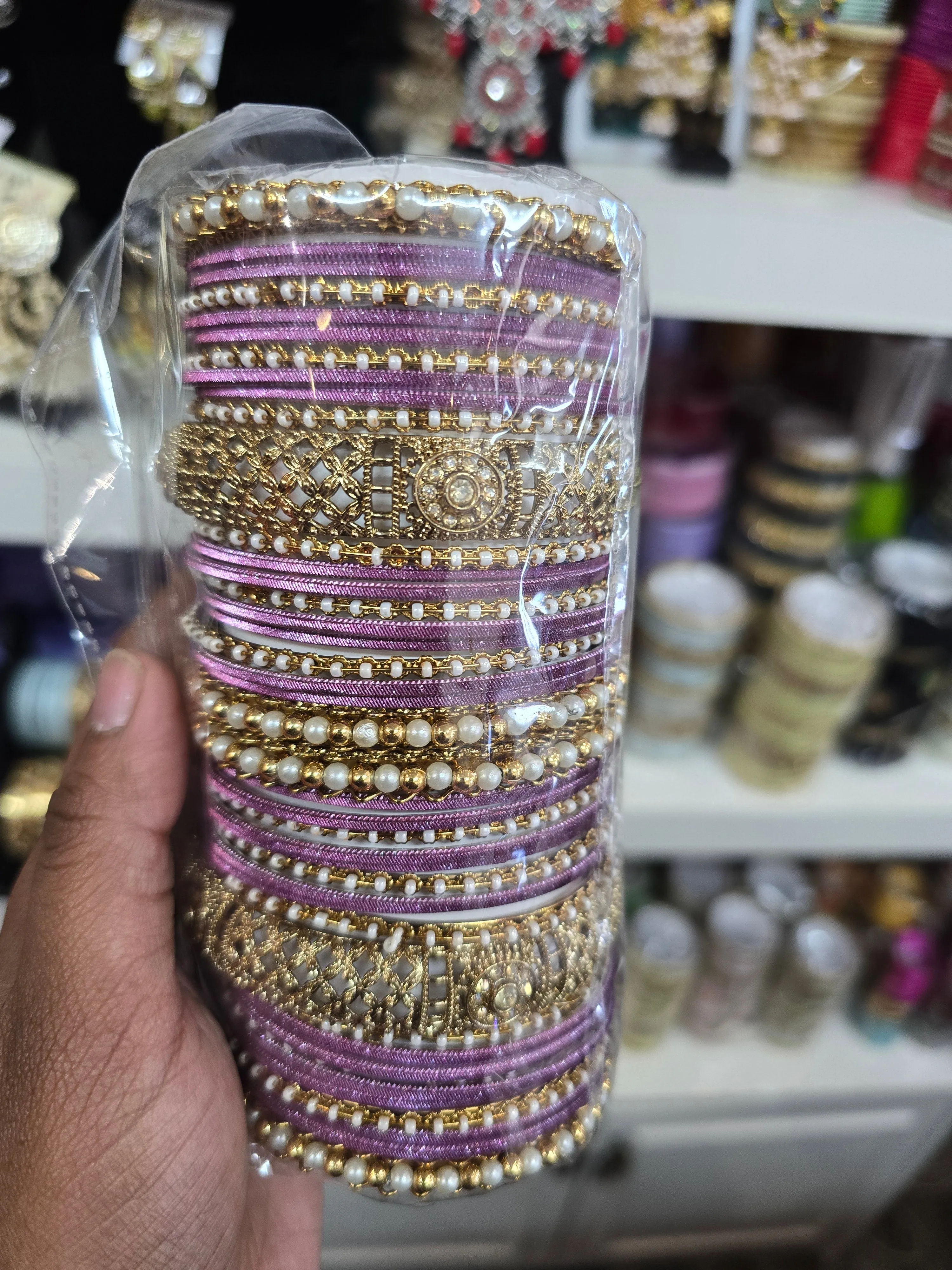 Beautiful designer metal bangles