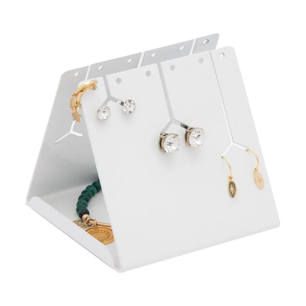 Bedside Earring Holder - White