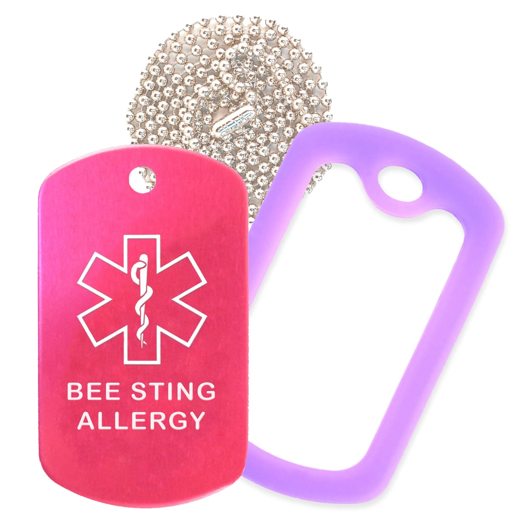 Bee Sting Allergy Necklace