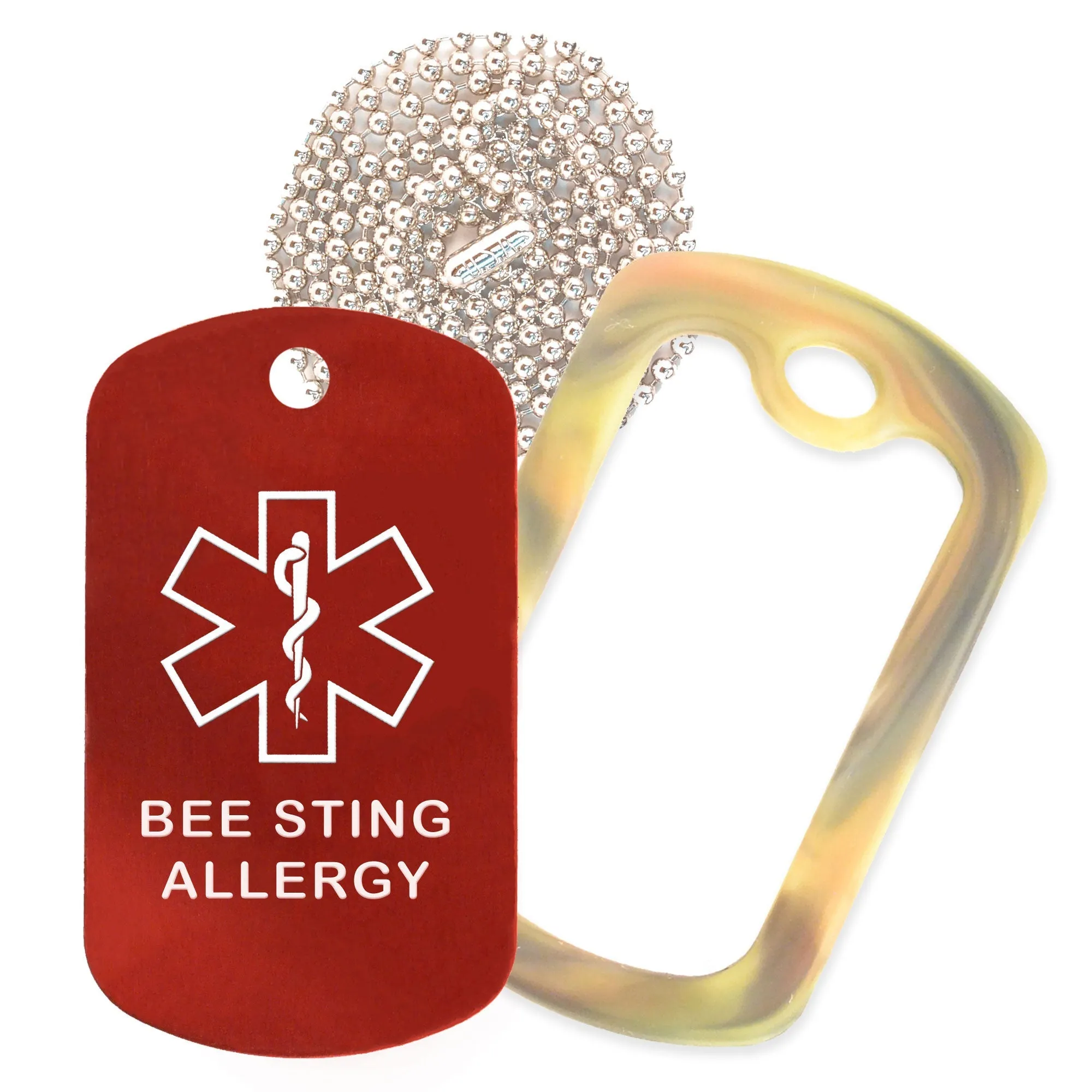 Bee Sting Allergy Necklace