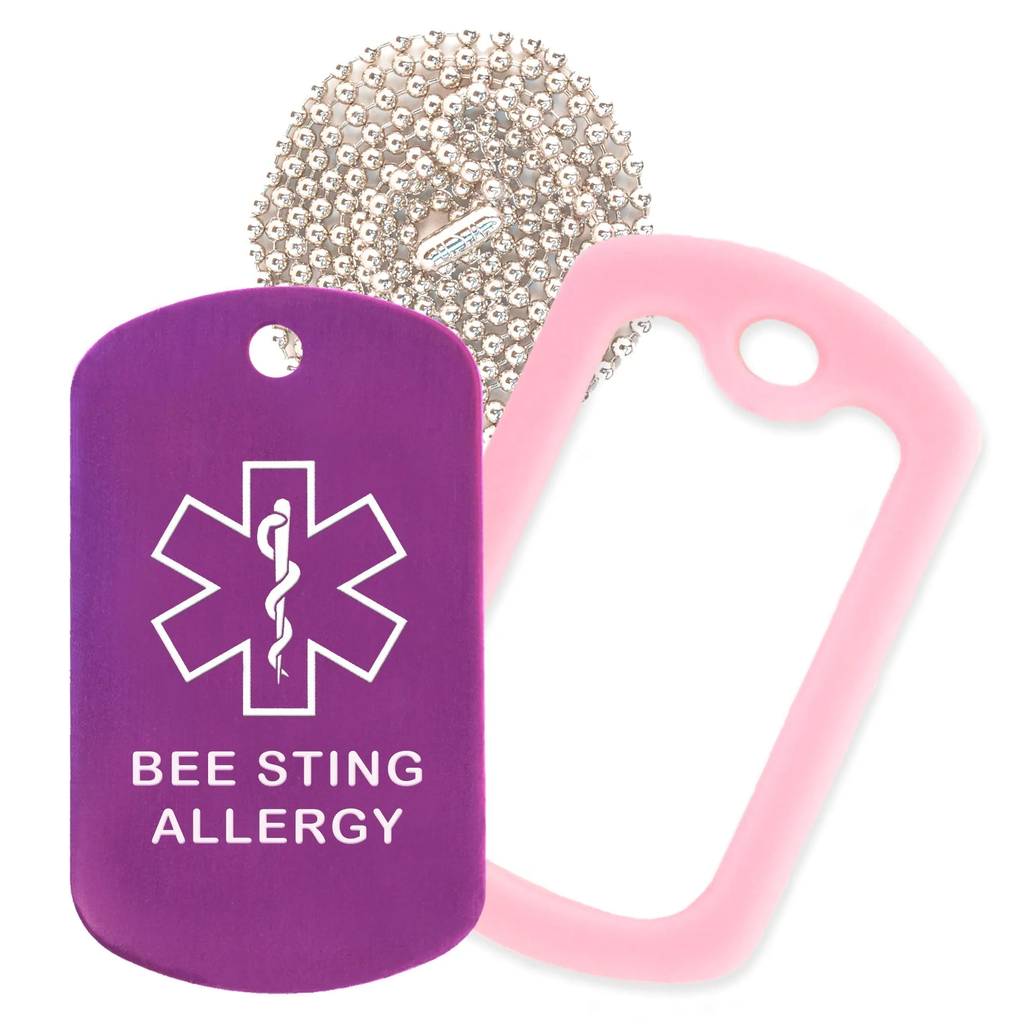 Bee Sting Allergy Necklace