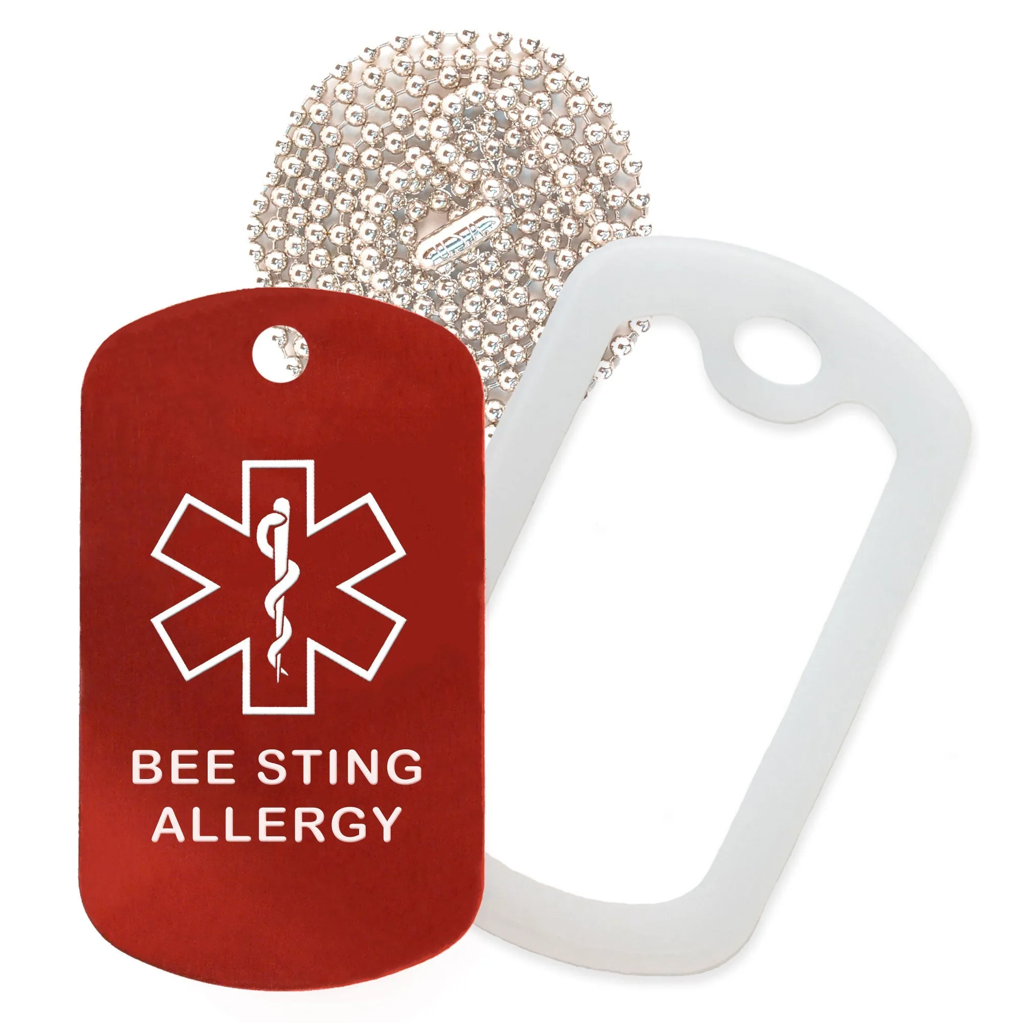 Bee Sting Allergy Necklace