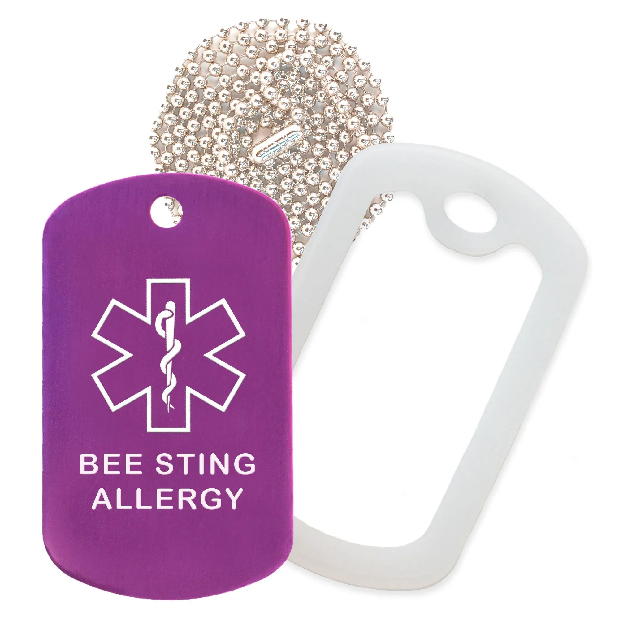 Bee Sting Allergy Necklace