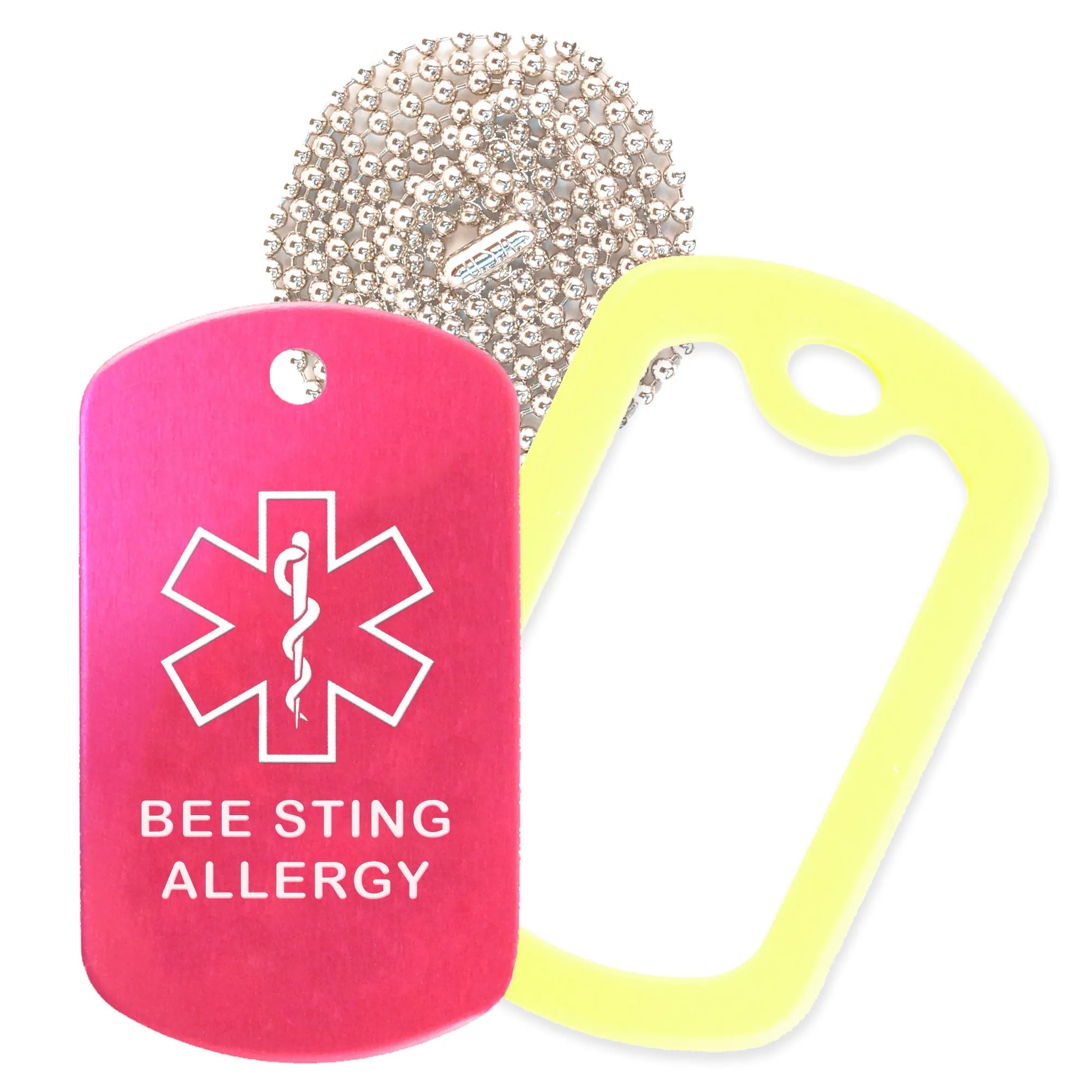 Bee Sting Allergy Necklace