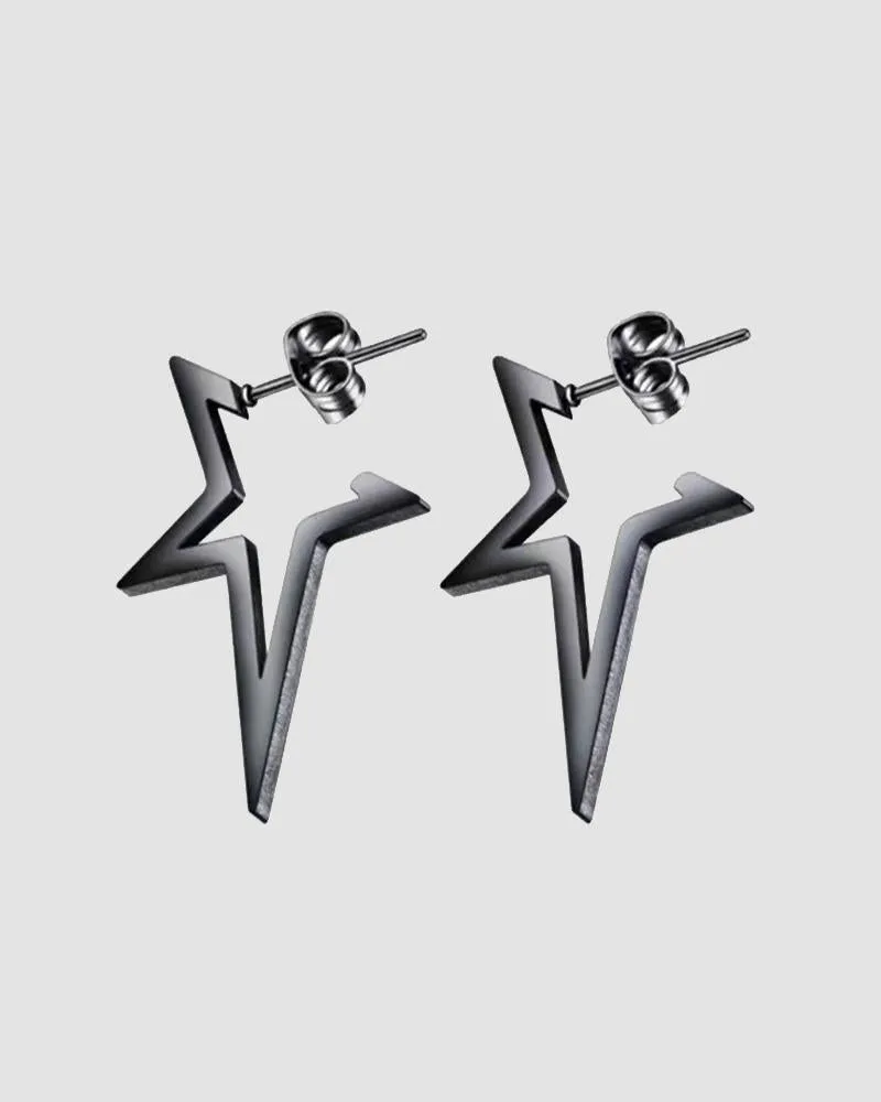 BerryBetty - Pointed Stars Earrings