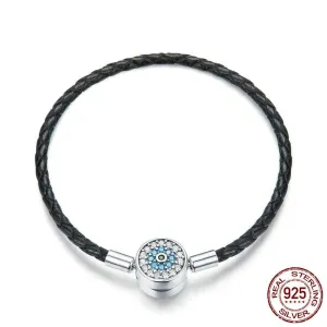 Blue Eyes Leather Bracelets