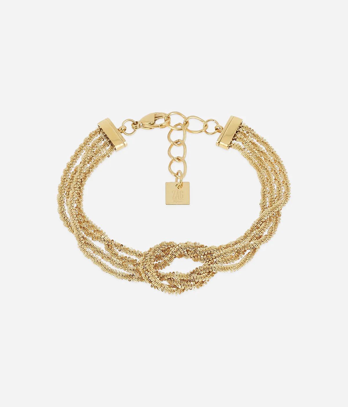 Bracelet Alison (Acier doré)