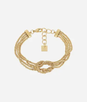 Bracelet Alison (Acier doré)