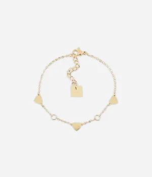 Bracelet Aphaia (Acier doré)