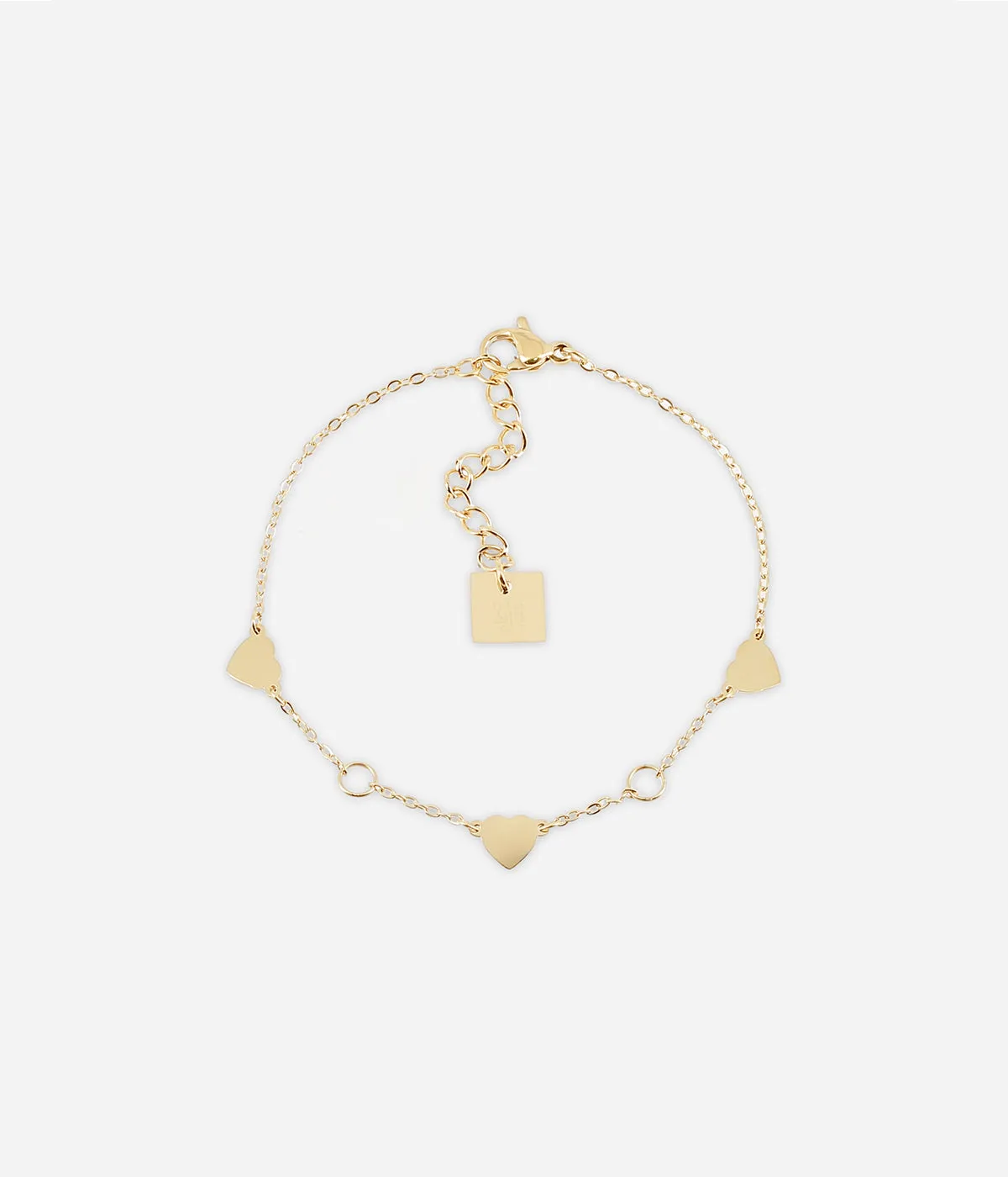 Bracelet Aphaia (Acier doré)