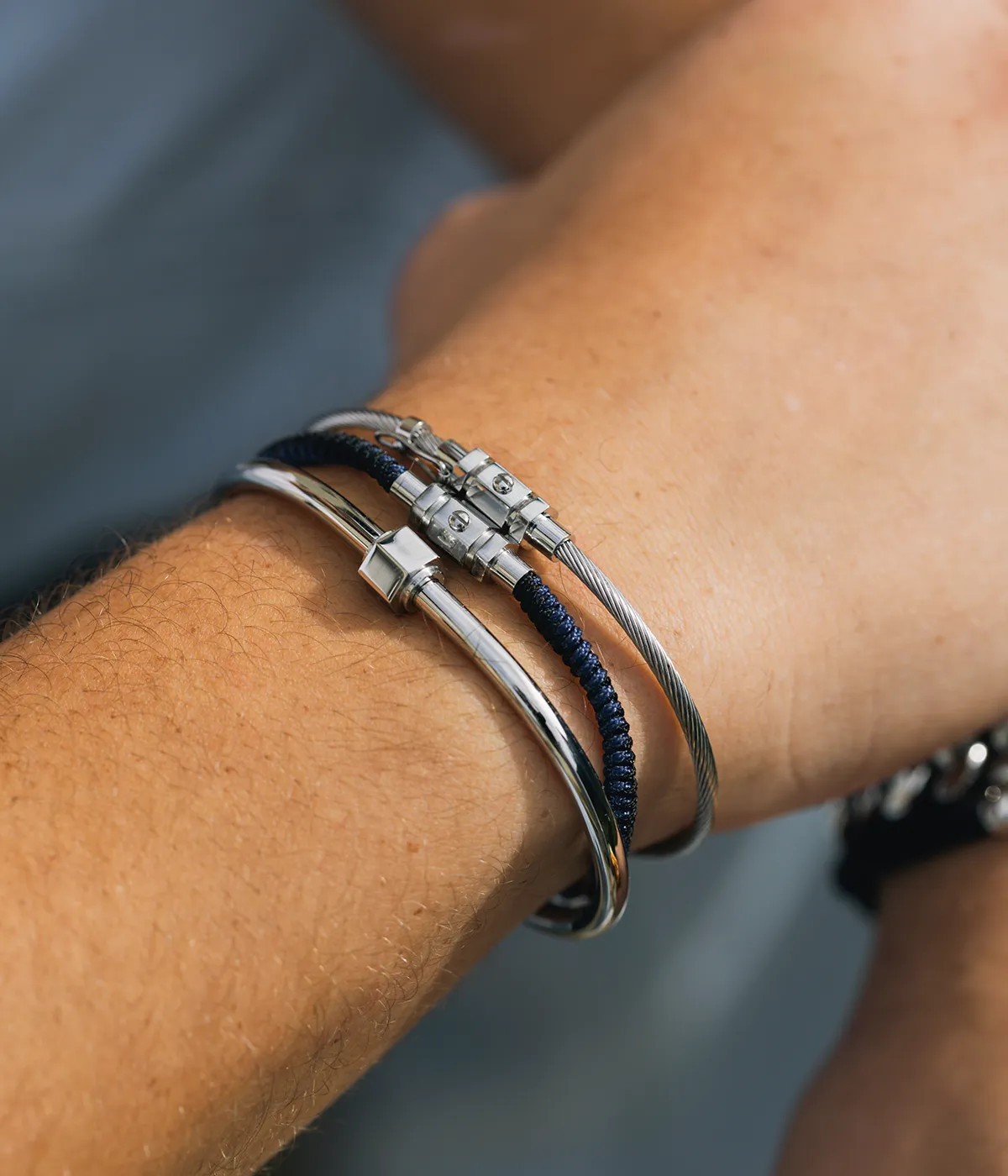 Bracelet Jonc Axel (Acier)
