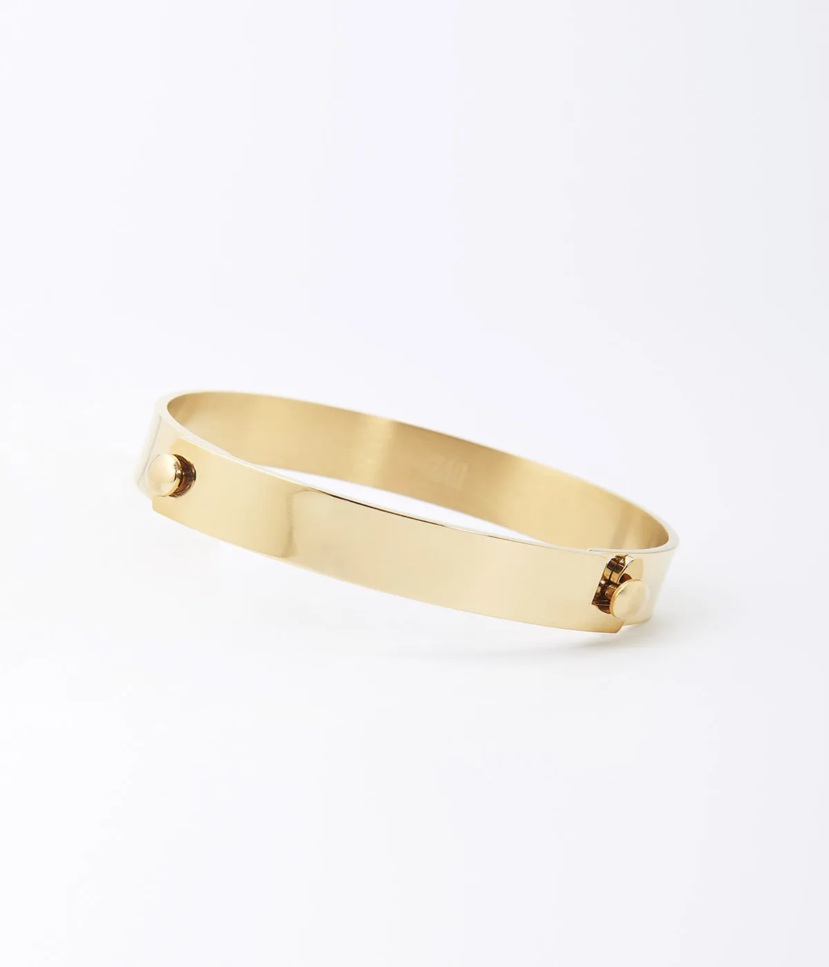 Bracelet Jonc Sarah (Acier doré)