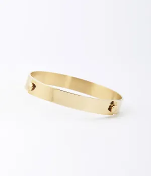 Bracelet Jonc Sarah (Acier doré)