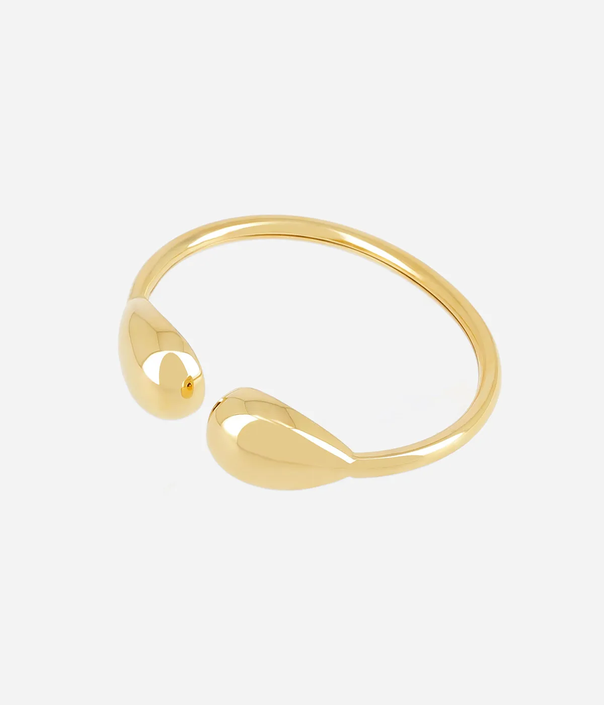 Bracelet Jonc Teru (Acier doré)