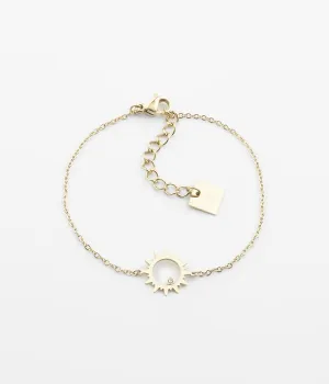 Bracelet Oursin (Acier doré)