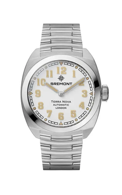 Bremont Terra Nova 38 TN38-ND-SS-WH-B