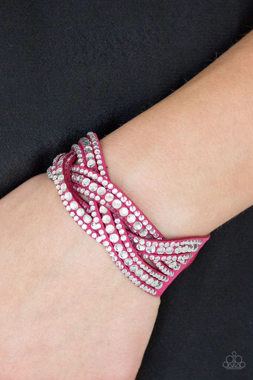 Bring on the Bling Pink Paparazzi Bracelet