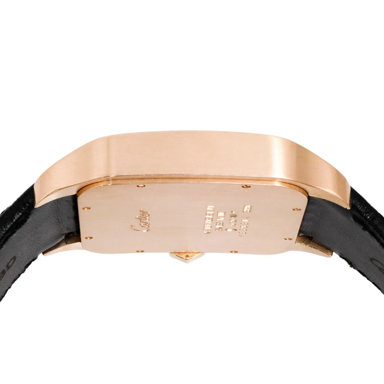 Cartier 18K Rose Gold Santos Dumont Power Reserve W2020067