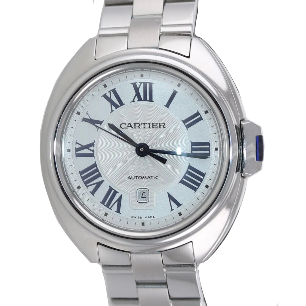 Cartier Clé Cle Automatic WSCL0005 3867 31mm Stainless Steel Watch Box Papers