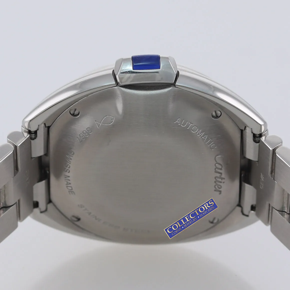 Cartier Clé Cle Automatic WSCL0005 3867 31mm Stainless Steel Watch Box Papers