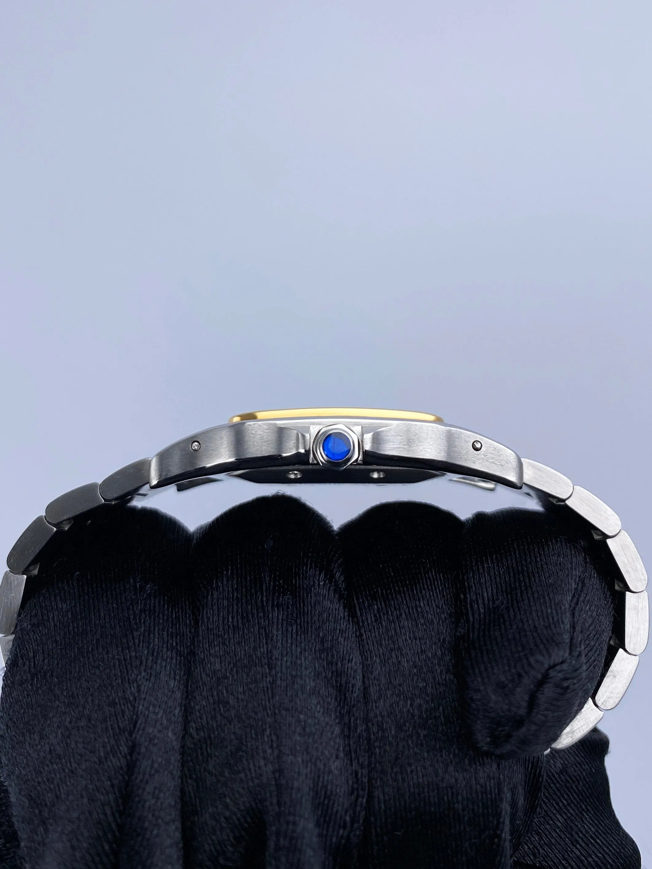 Cartier Santos Galbee W20041C4 Two Tone Ladies Watch