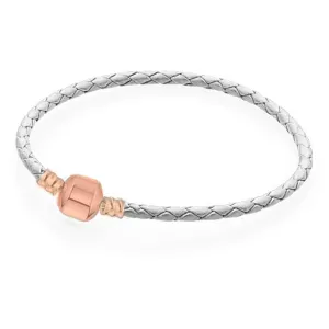 CHIELOYS High Quality Authentic Silver Color Snake Chain Fine Bracelet Fit European Charm Bracelet for Women DIY Jewelry Making