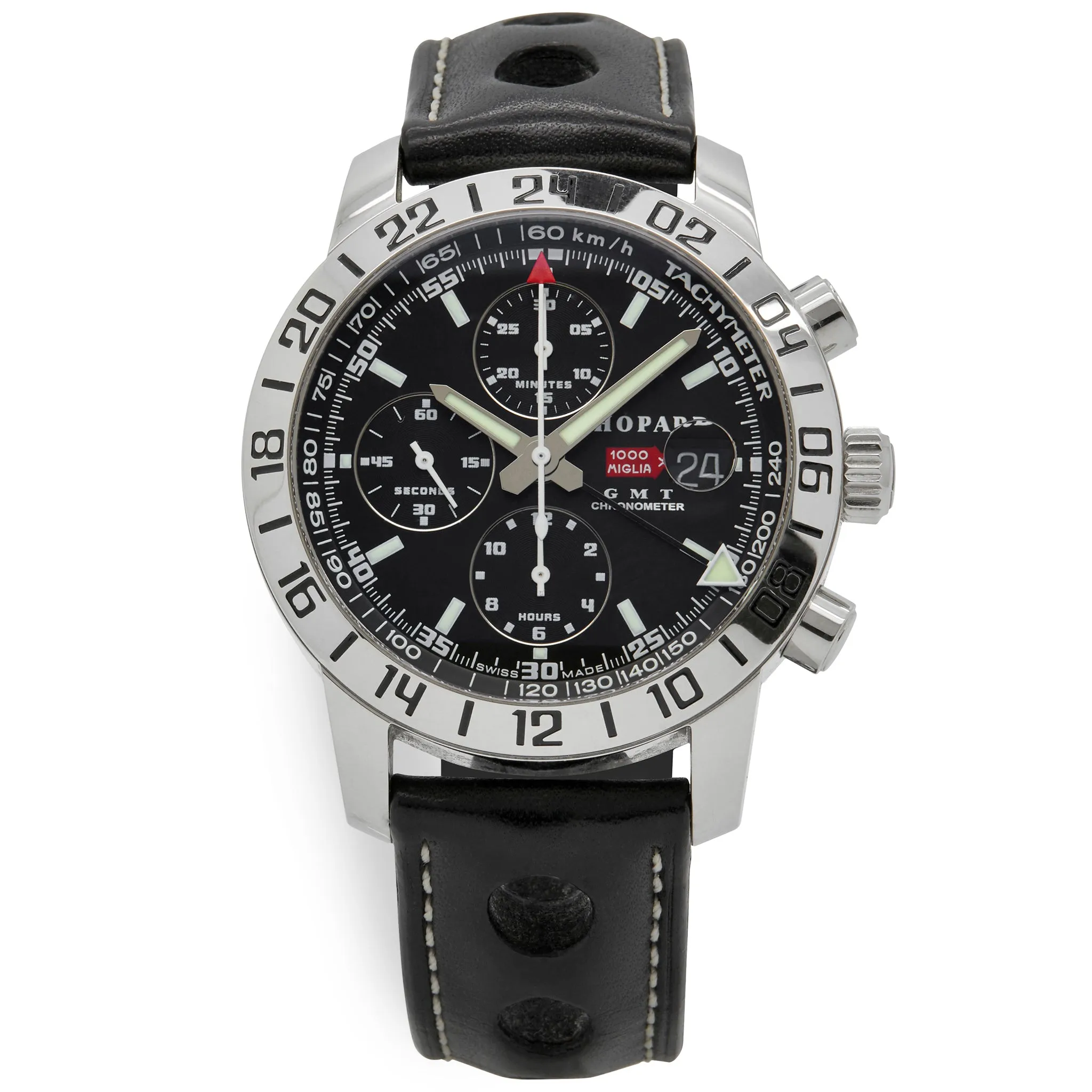 Chopard Mille Miglia GMT Chronograph 16/8954 Black Dial Automatic Men's Watch