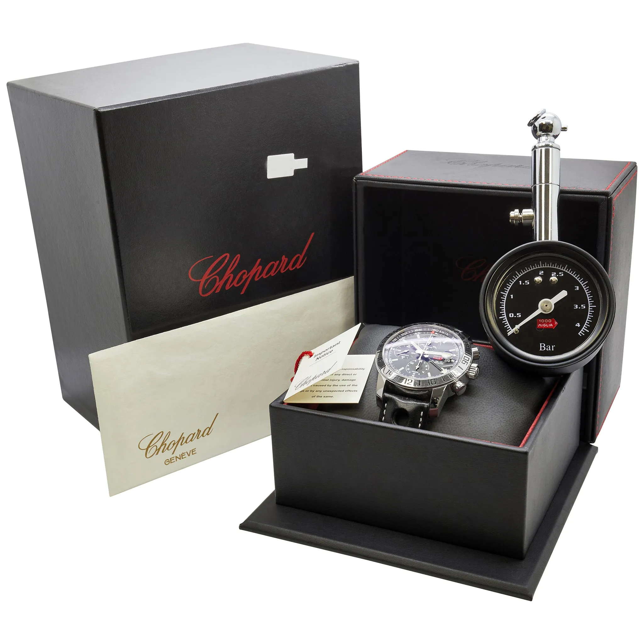 Chopard Mille Miglia GMT Chronograph 16/8954 Black Dial Automatic Men's Watch